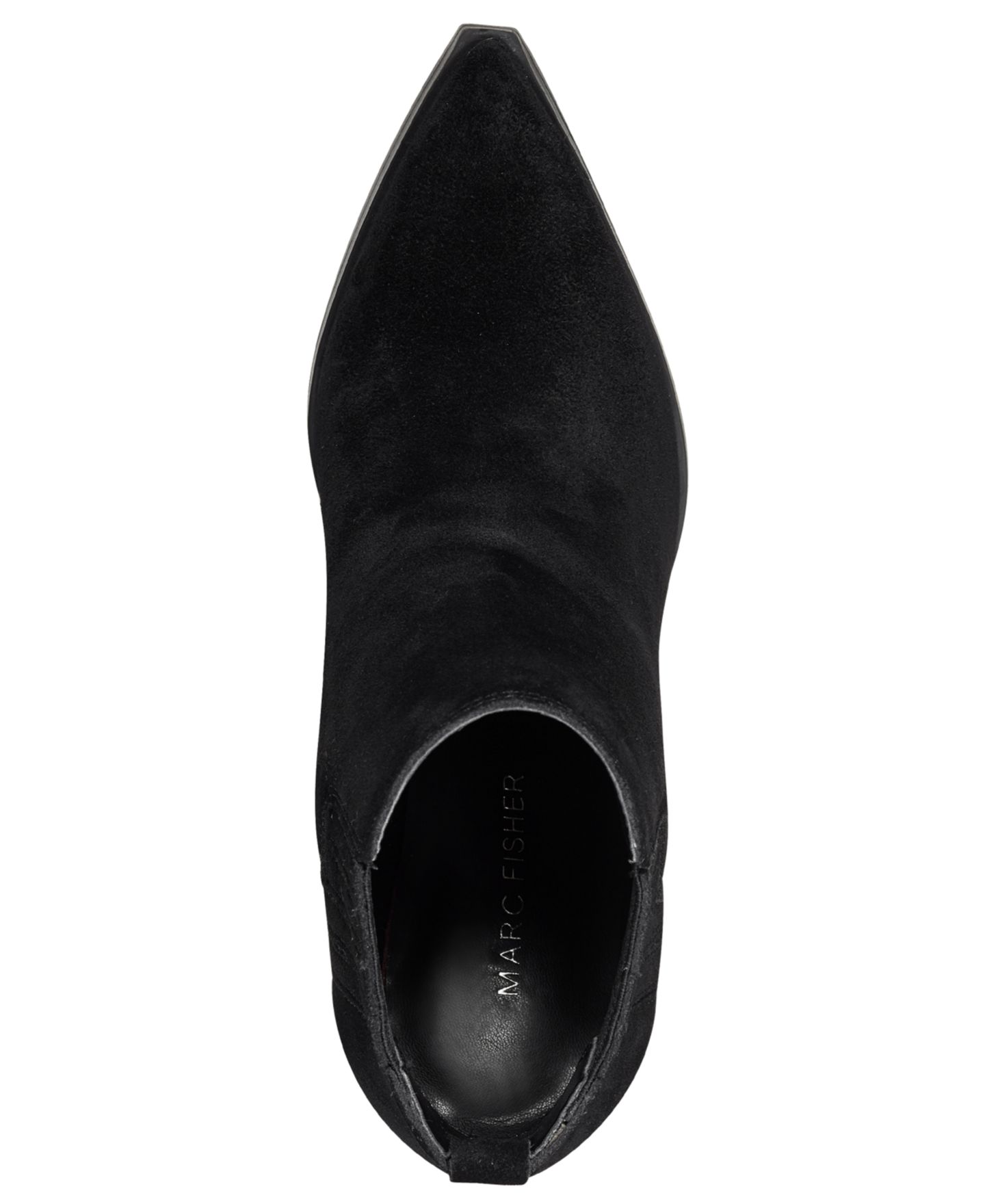 Женские ботинки Marc Fisher Matter Block Heel Booties, цвет: Чёрный — фото 4
