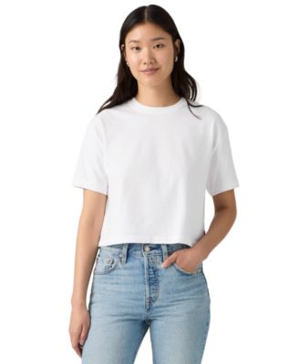Women's Crewneck Cropped T-Shirt