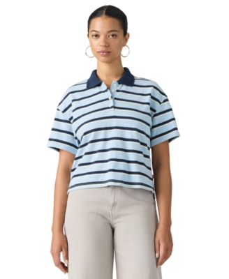 Women's Didion Rugby Short-Sleeve Collared Polo Shirt