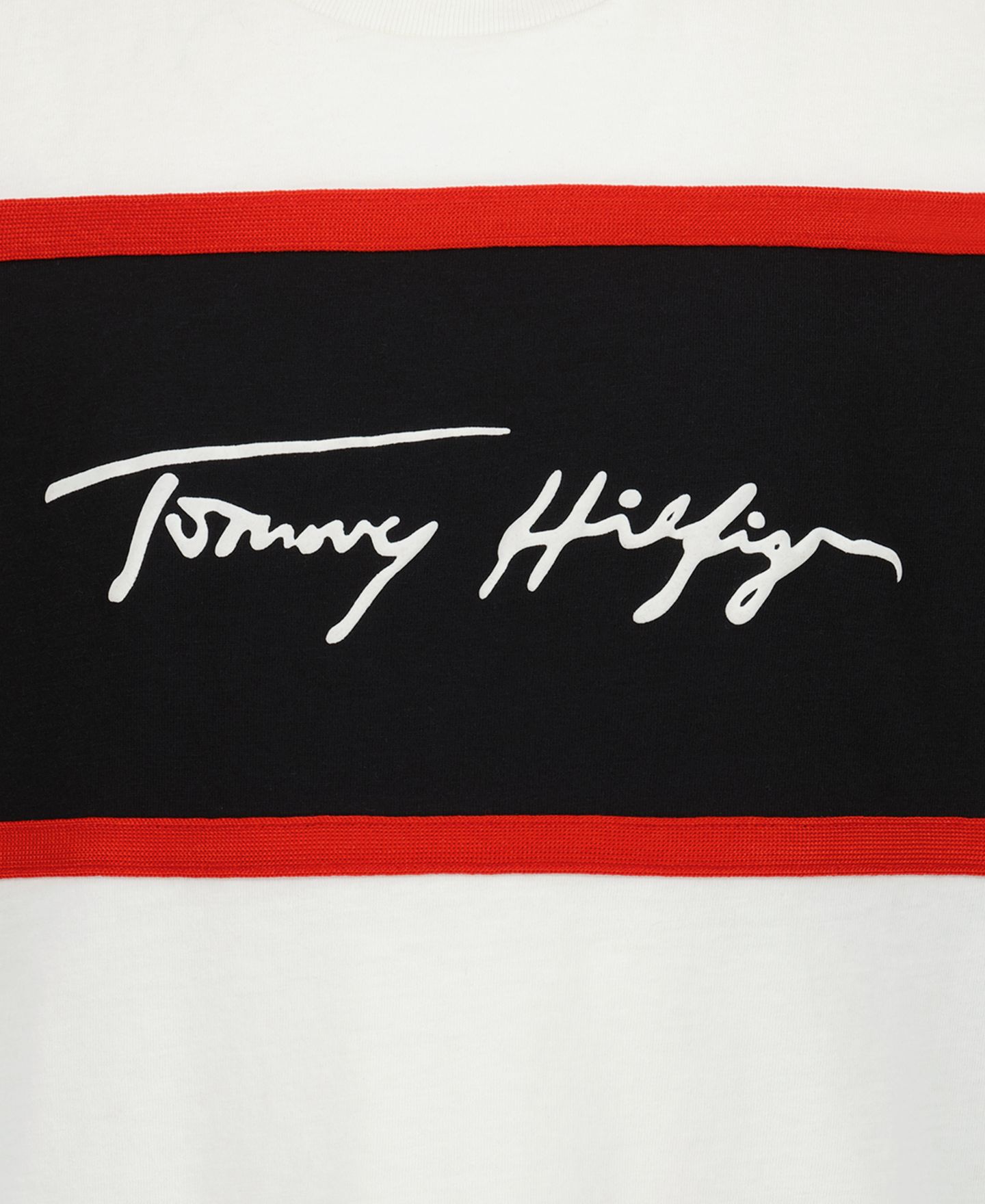 Футболка Tommy Hilfiger Color-Block Short-Sleeve T-Shirt для мальчиков, цвет: Белый — фото 4