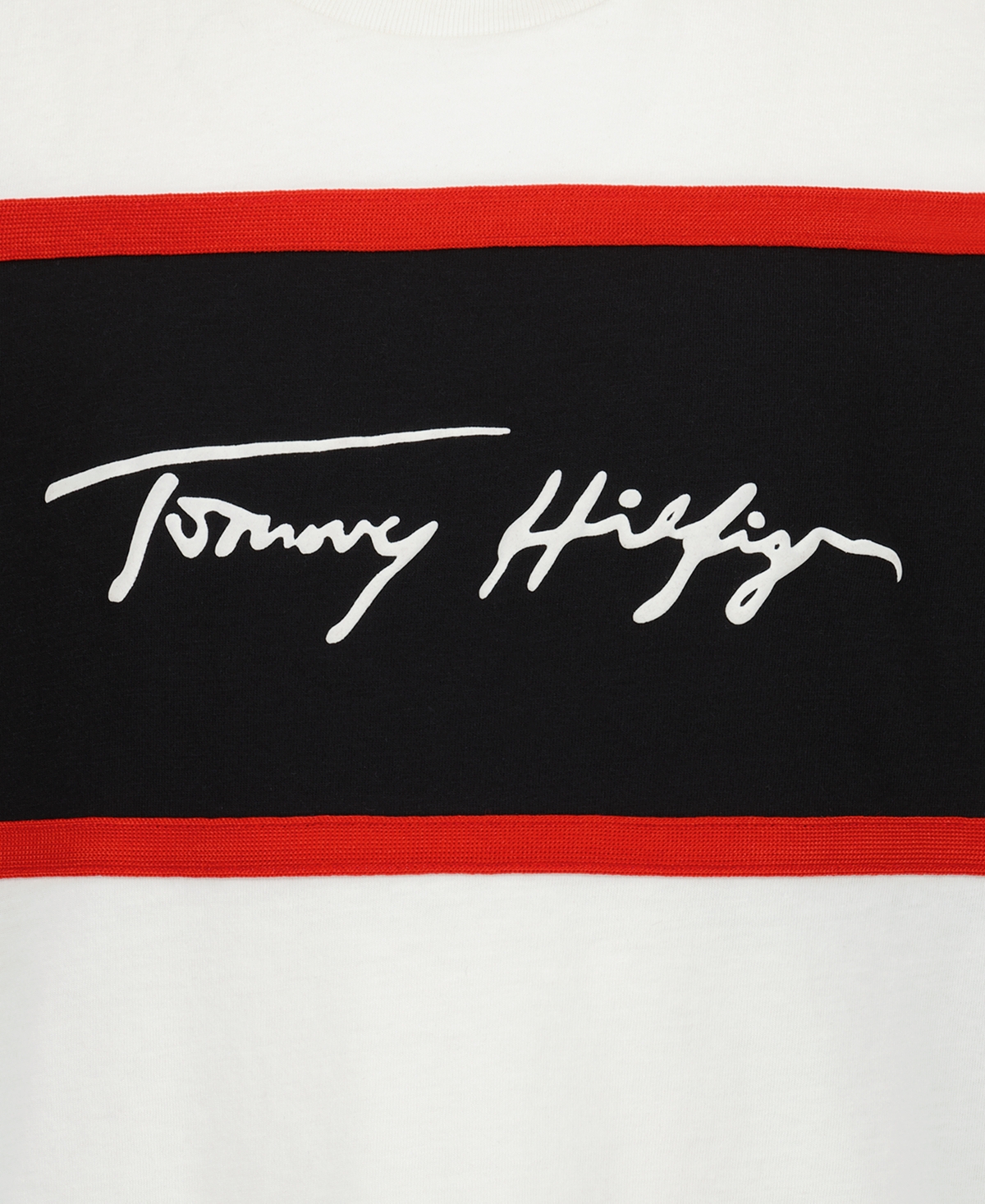 Tommy Hilfiger Boys' 2T-7 Fancy Block Short-Sleeve T-Shirt