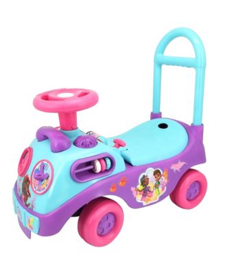 My First Activity Ride-On Ariel, 19.8" x 9.76" x 18.11", Interactive Lights and Sounds, Ages 12-36 Months