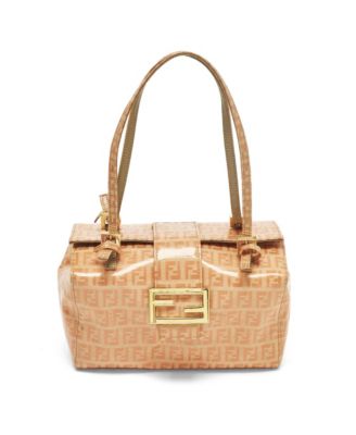 Women's Zucchino Coated Fabric Mamma Baguette Bag