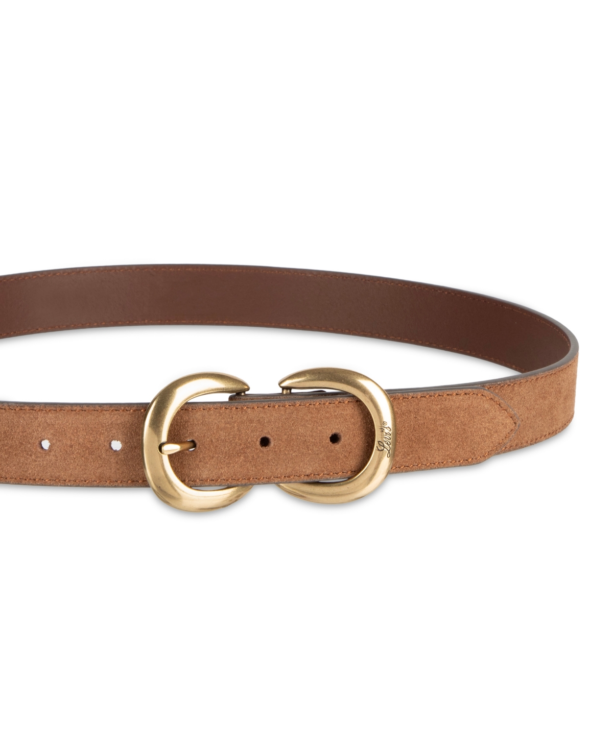 Levi's Casual Double Buckle Suede Leather Belt