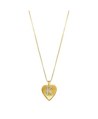 Initial Locket Necklace