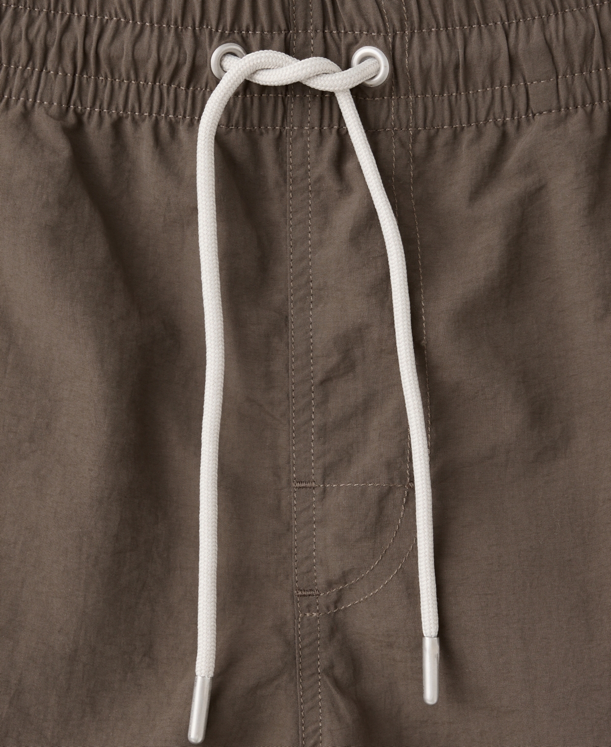 Mango Men's Basic Drawstring Straight-Fit Swim Trunks, 6.1" Inseam