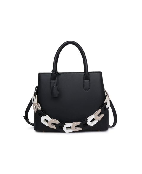 Женская сумка Moda Luxe Regalina Satchel, цвет: Чёрный