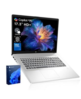 Essential 17.3" HD+ Touchscreen  Laptop, Intel Core 5 120U, Intel Graphics, 16GB RAM, 2TB SSD, Wi-Fi 6, Win11 Pro, Silver