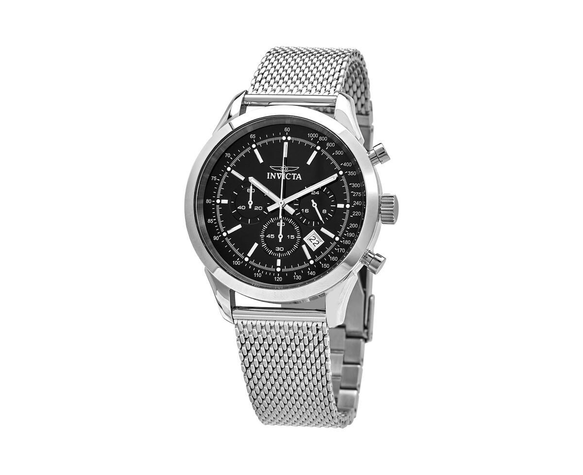 Invicta Speedway 24208 Men's 45mm Quartz Chronograph Watch - Silver