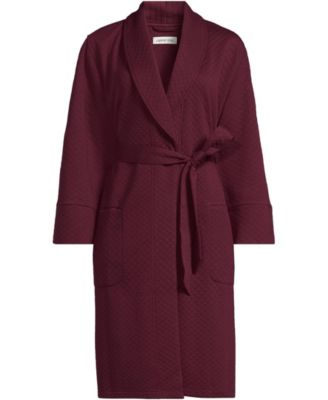 Women's Quilted Knee Length Robe