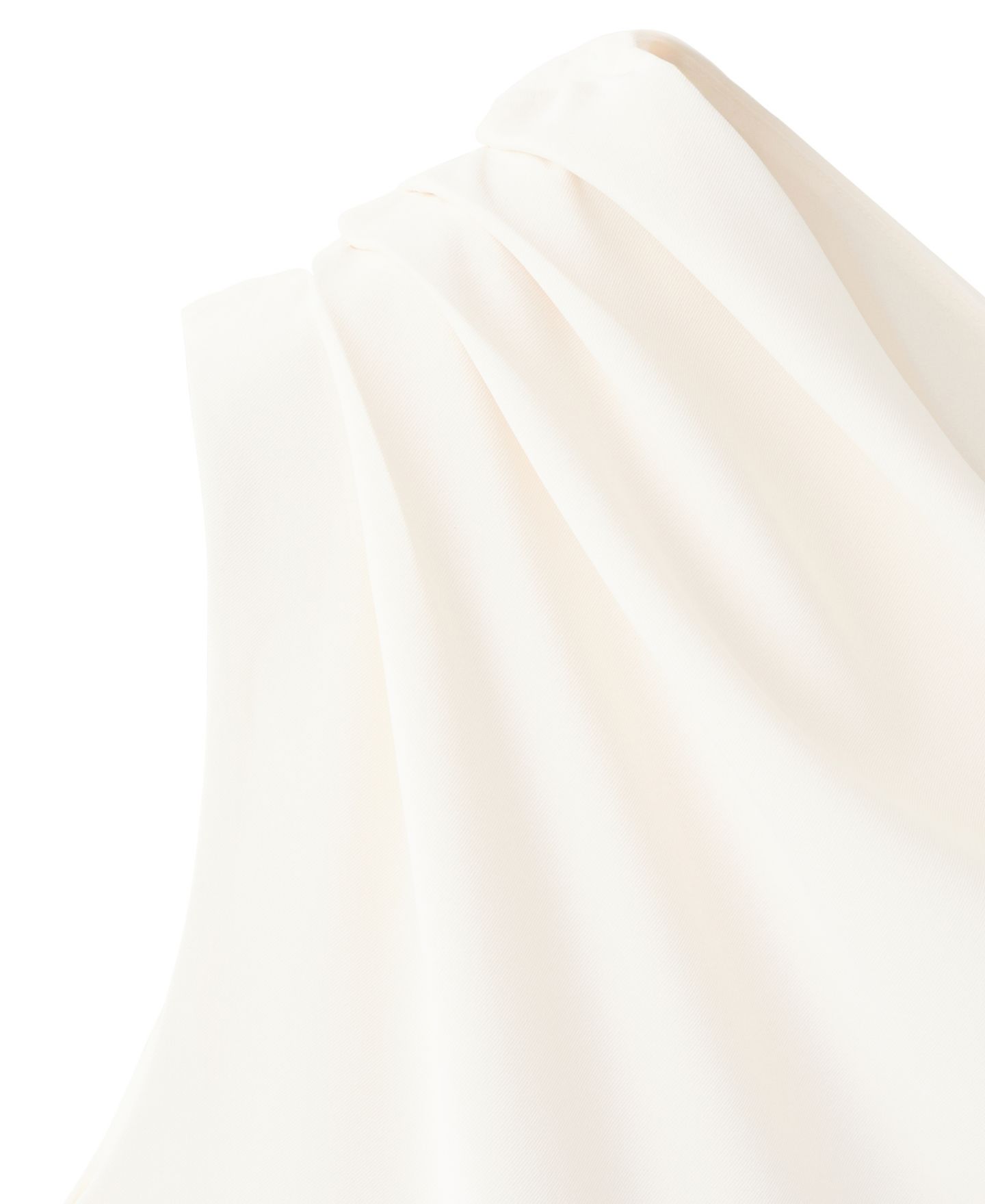 Женский комбинезон MANGO Asymmetric Wide-Leg Belted Jumpsuit, цвет: Молочный белый — фото 7