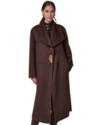 Women's Wool-Blend Oversized Coat