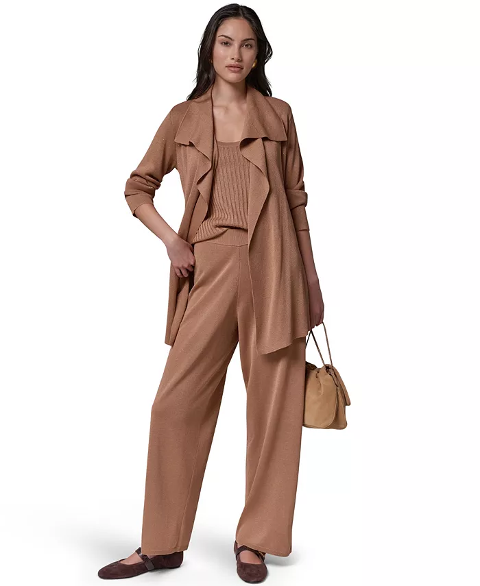 Women's Wrap Long-Sleeve Tie-Front Cardigan - thumbnail 4