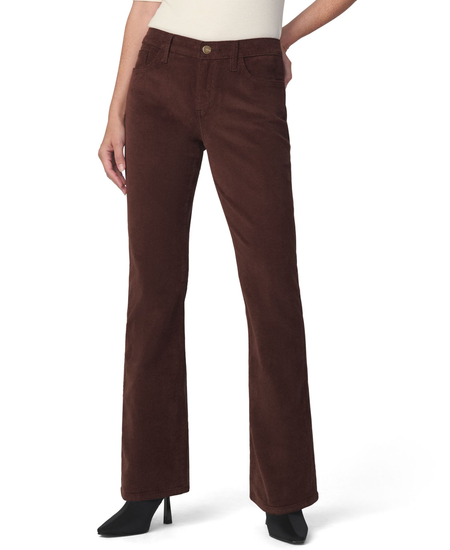Petite Provocateur Bootcut Corduroy Pants