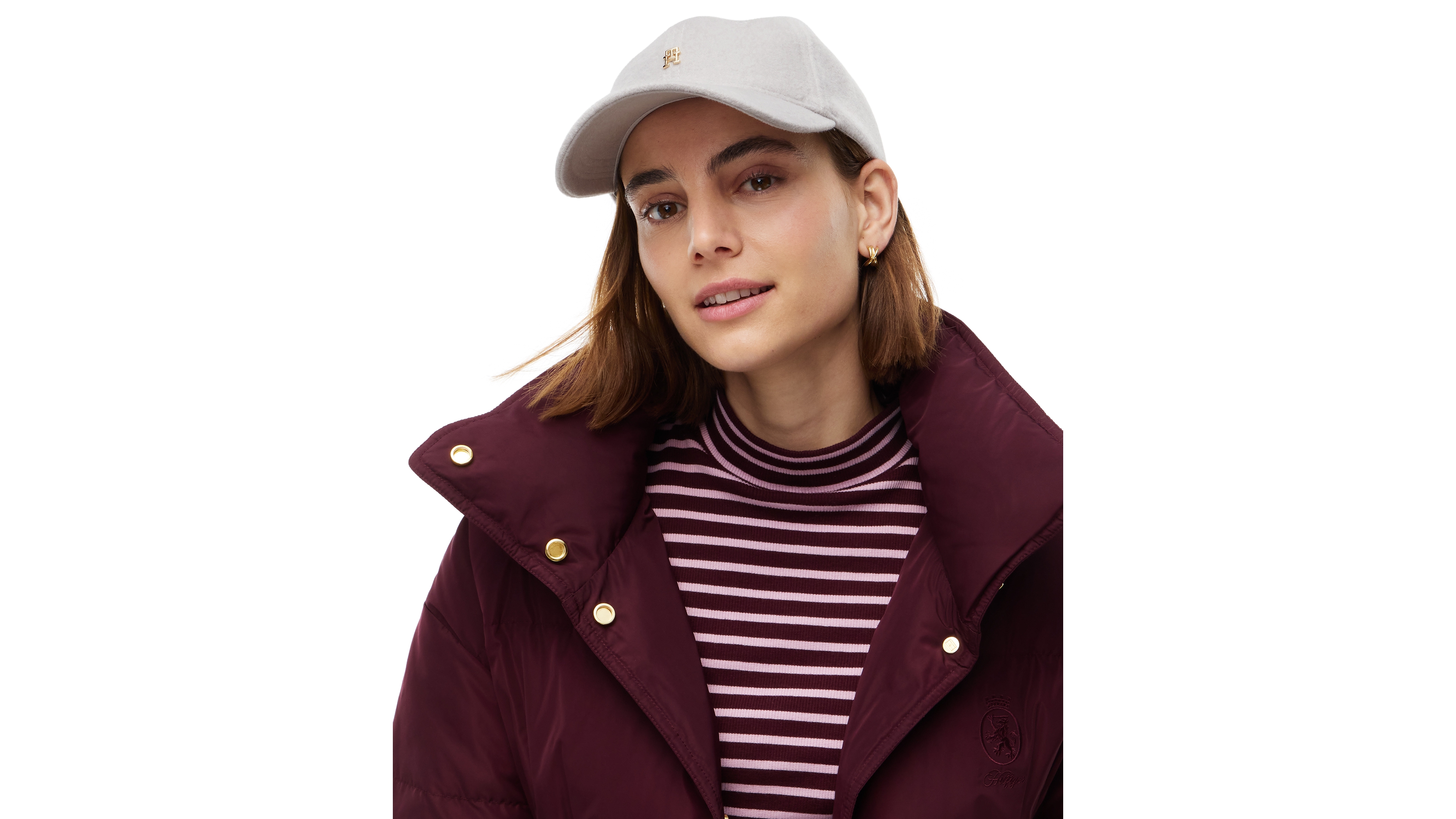 Tommy Hilfiger Adjustable Wool Elevated Chic Baseball Cap