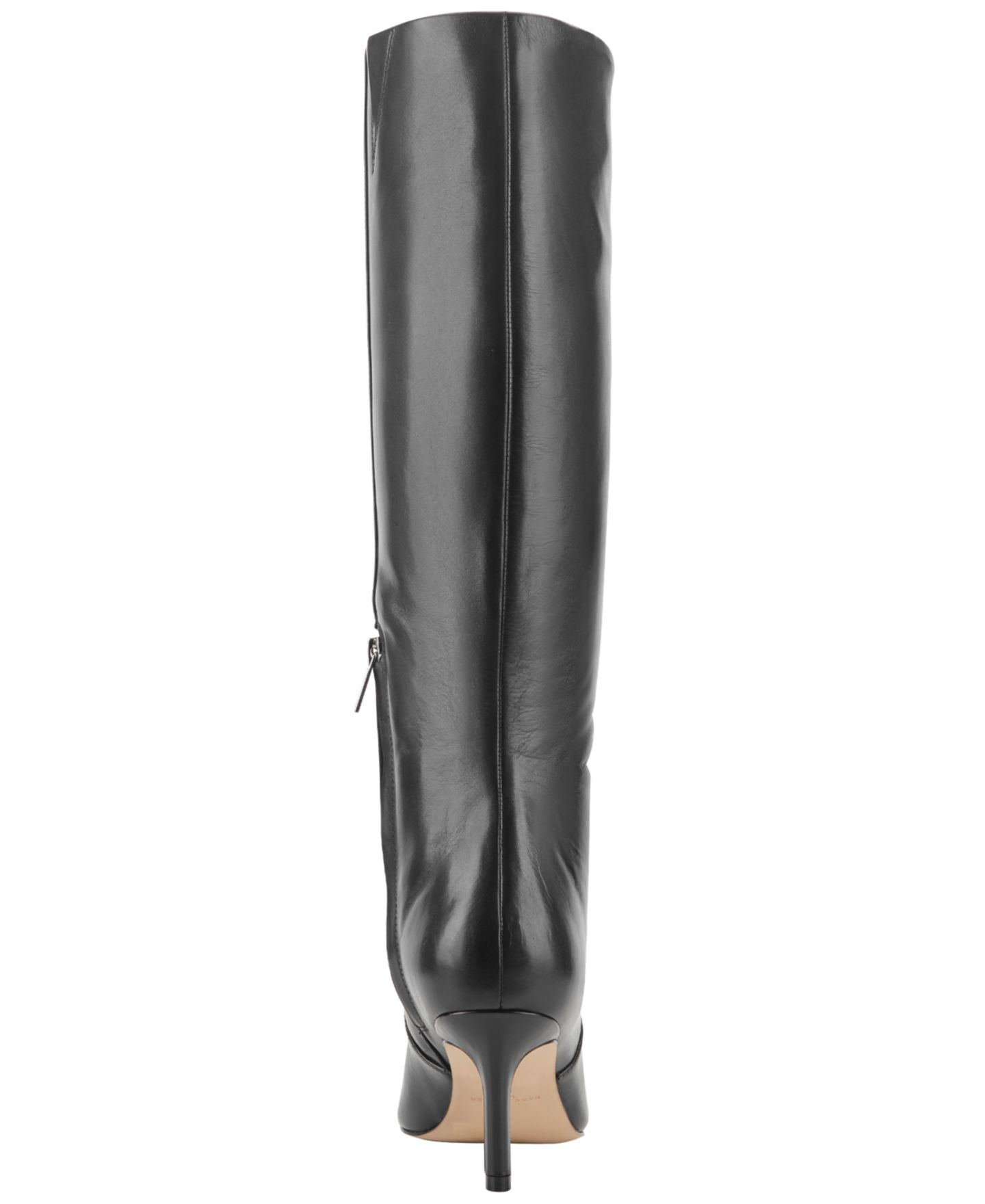 Женские ботинки Marc Fisher LTD Callena Tall Suede Pointed Toe Stiletto, цвет: Чёрный кожаный — фото 3
