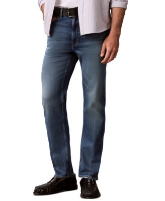 Men's Straight-Fit Stretch Denim Jeans