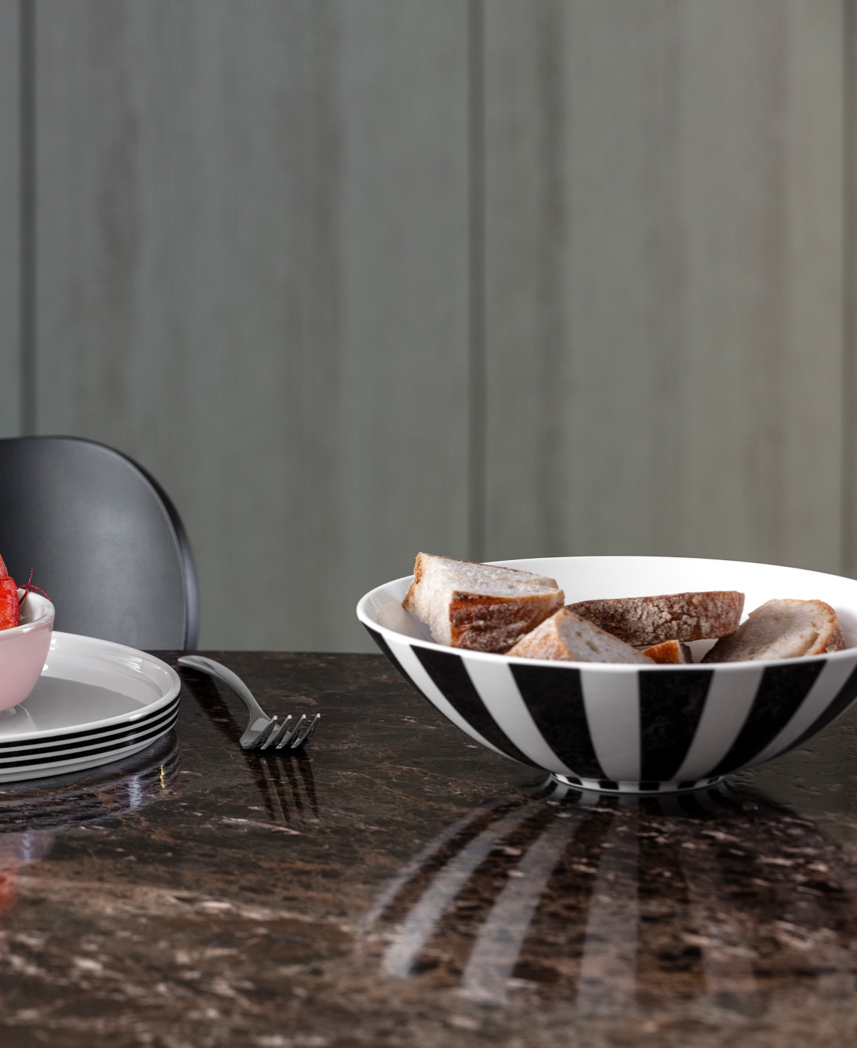 Villeroy & Boch Memphis Collection Stripe Pasta Bowl