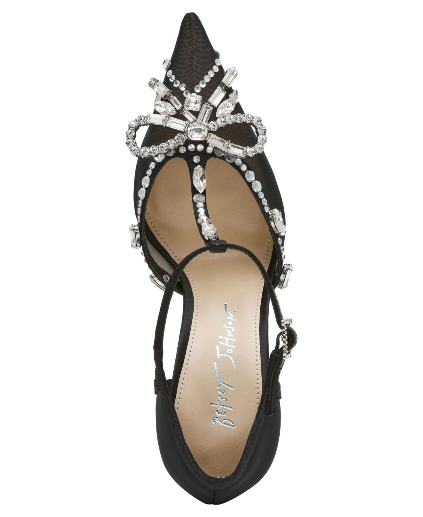 Женские туфли Betsey Johnson Vanna Pointed Toe Pumps, цвет: Чёрный — фото 4