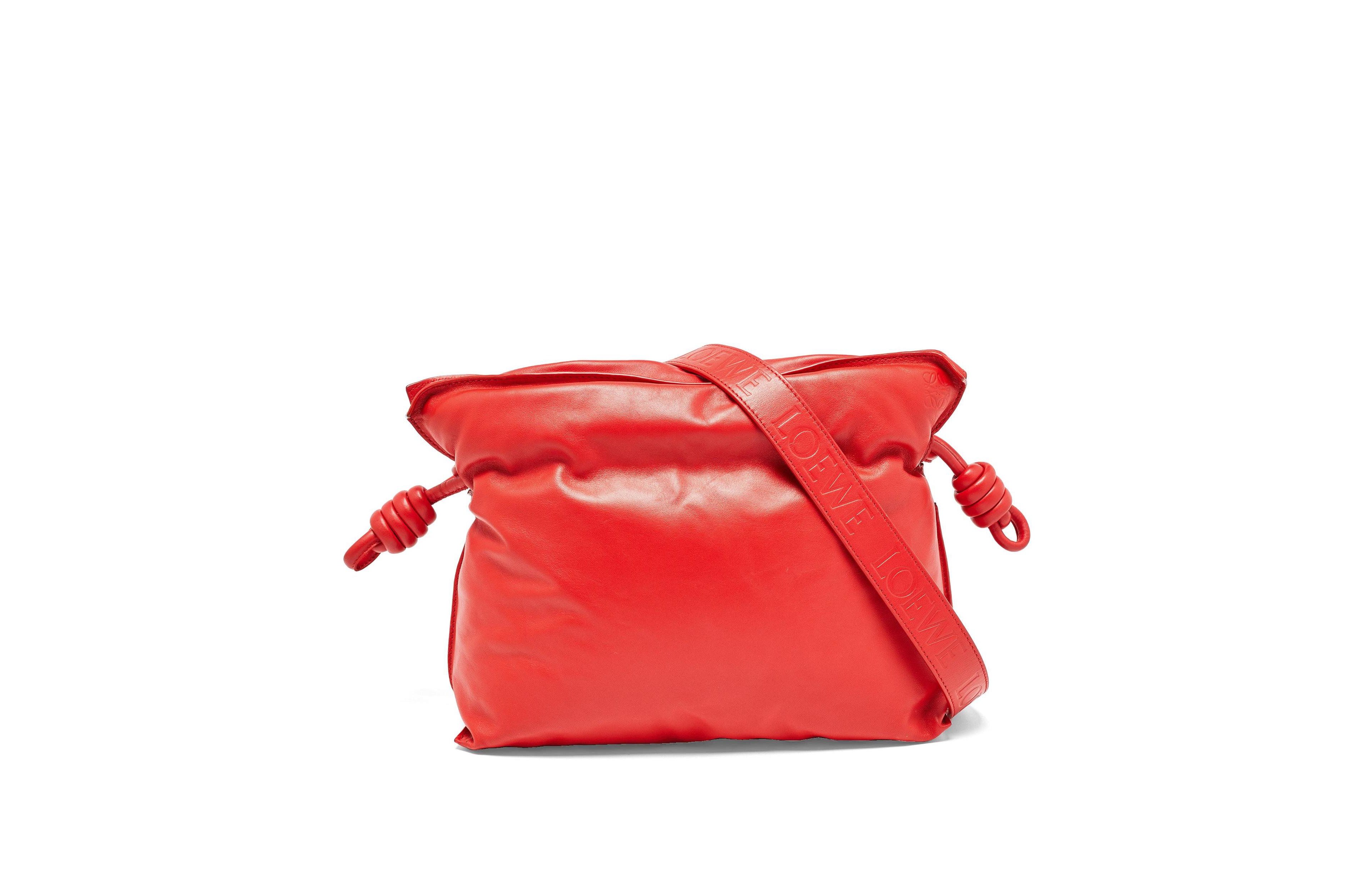 Pre-Owned Loewe Women's Medium Flamenco Leather Clutch Bag