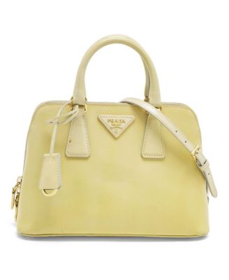 women's Small Promenade Saffiano Patent Leather Satchel