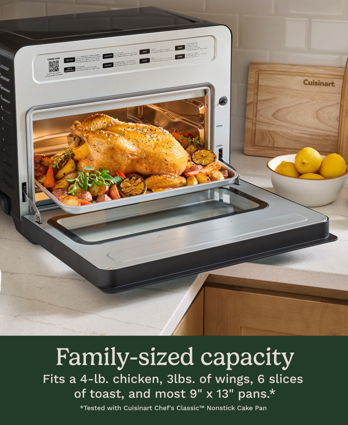 Cuisinart Xl Digital Air Fryer Oven Toa-100