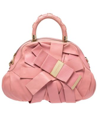 Women's Venita Leather Bow Satchel