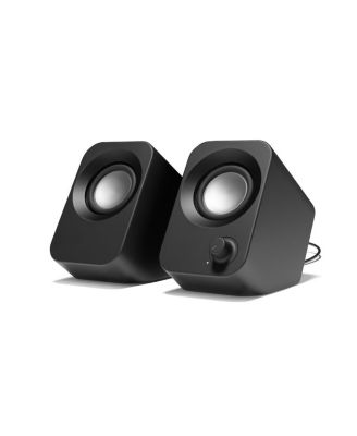 14W USB-Powered Stereo Desktop Speaker with 30-Degree Tilt Design