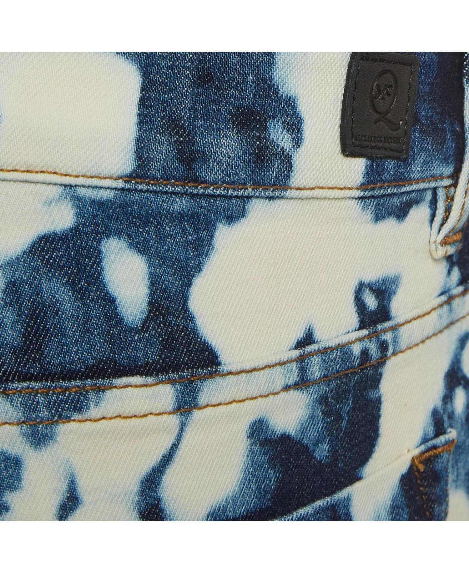 Women's Bleached Effect Denim Jeans