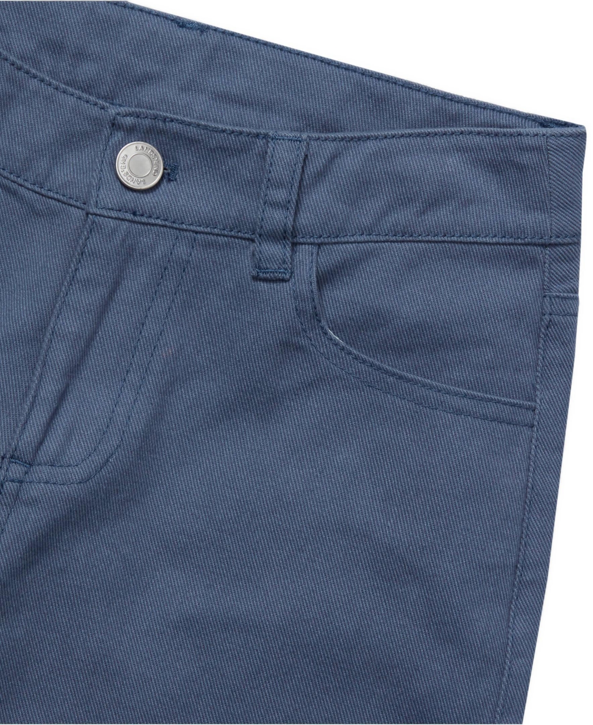 Lands' End Big Girls Wide Leg Twill Pants