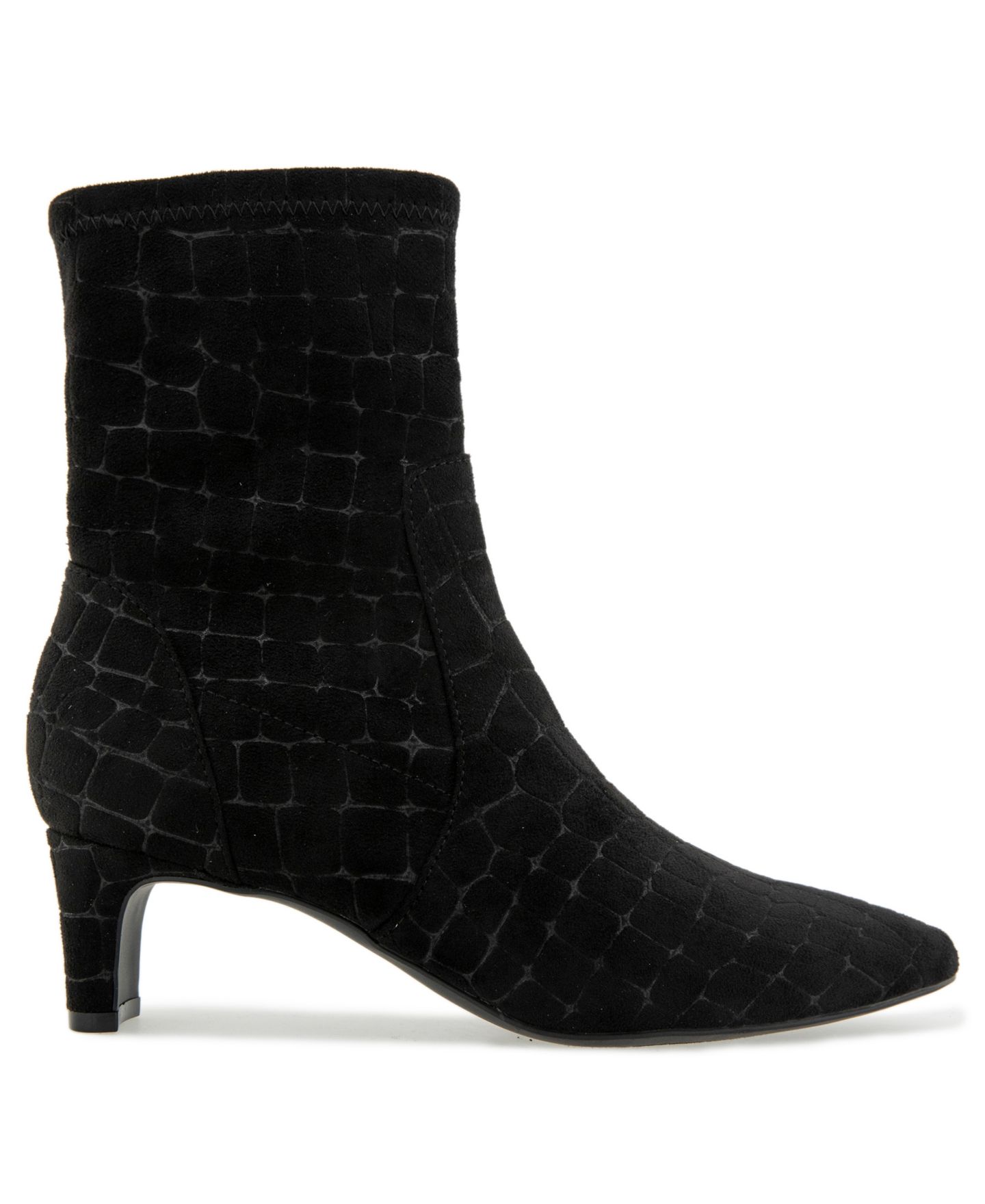 Женские ботинки Kenneth Cole Reaction Bindi Heeled Pointed Toe Dress Booties, цвет: Чёрный — фото 2