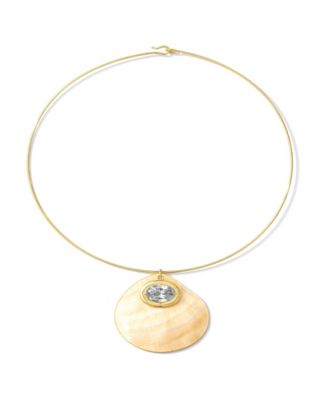 Imitation Pearl Shell Paired Necklace