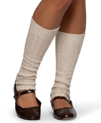 Women's Ribbed Slouchy Leg Warmers