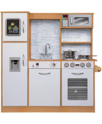 Wooden Kids' Play Kitchen, Ages 3+