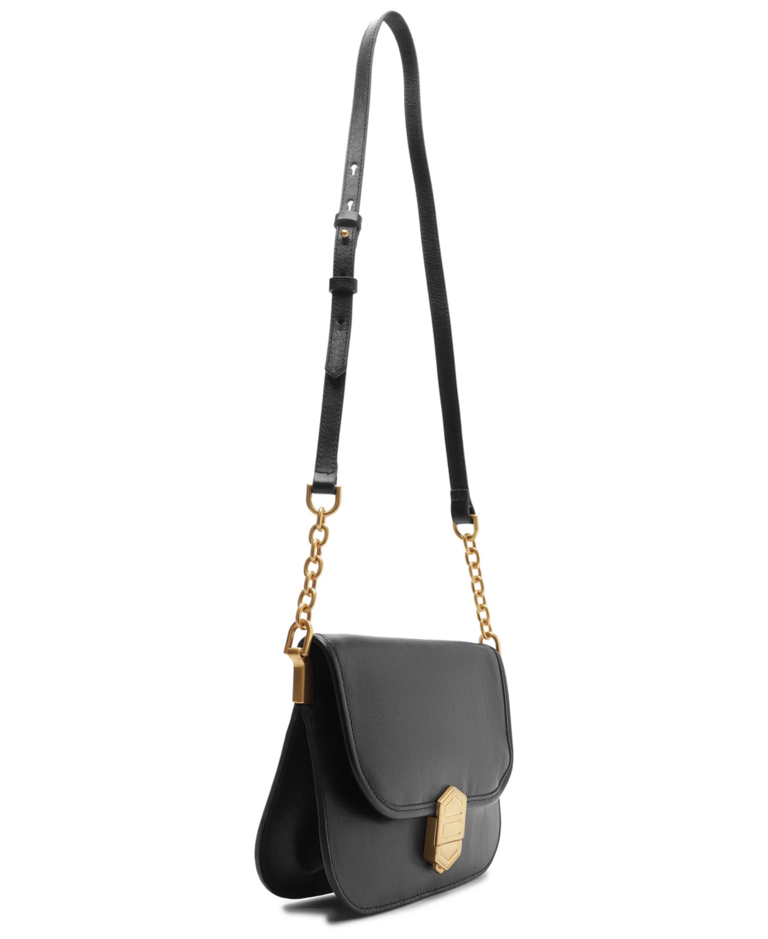 Everly Leather Small Crossbody Handbag