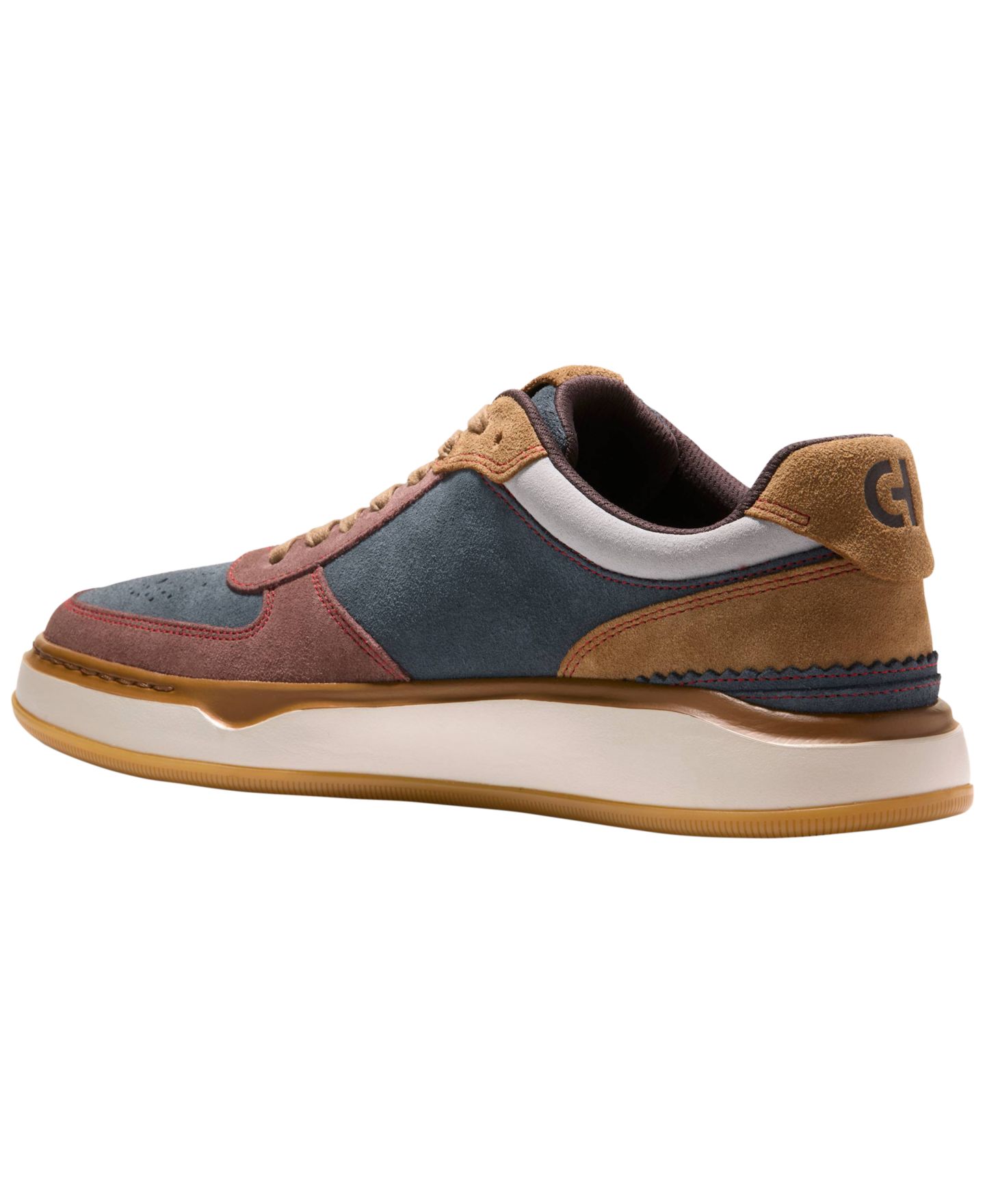 Мужские низкие кроссовки Cole Haan GrandPrø Crossover на шнуровке, цвет: Кокосовый — фото 7