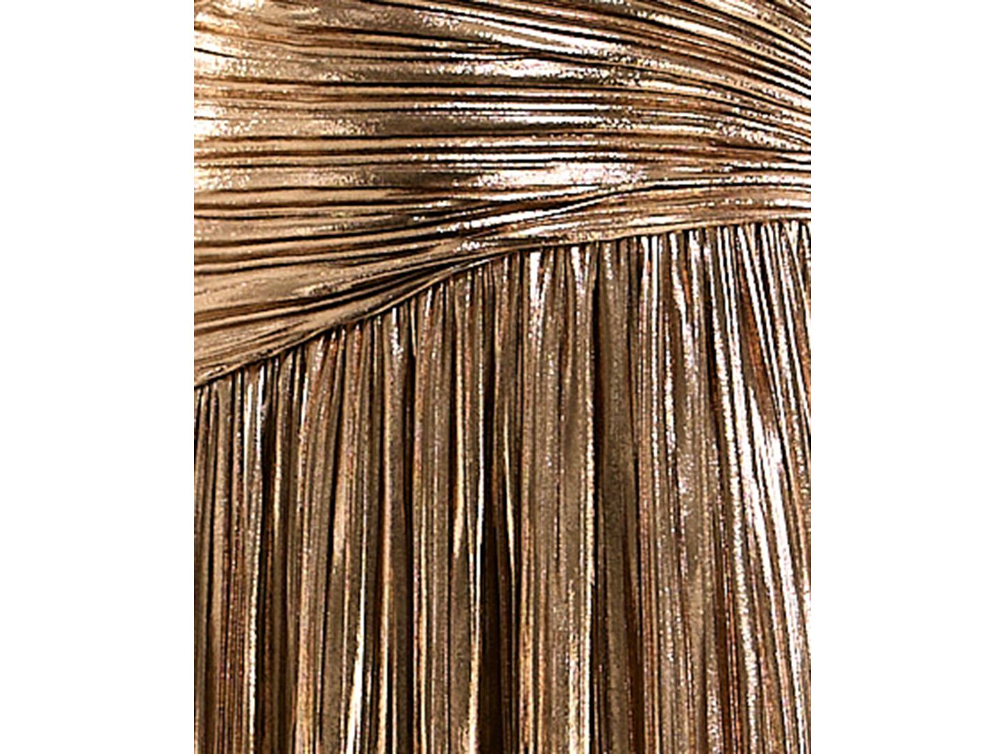Женские платья SENI & CADE Sweetheart Metallic Ruched Gown, цвет: Чёрный / Розовый золотой — фото 6