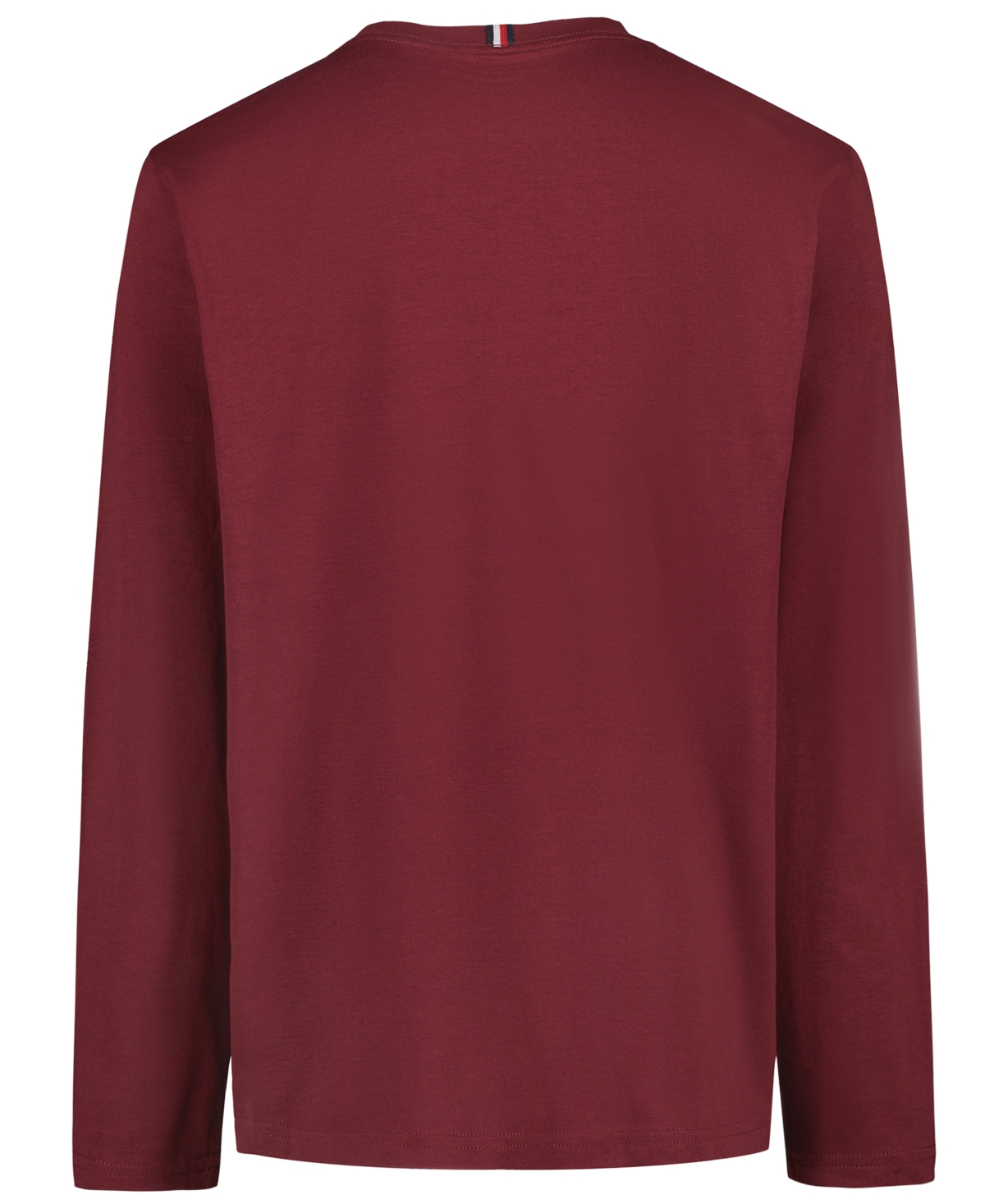 Tommy Hilfiger Boys' 8-20 Quad Pieced Long-Sleeve Graphic Colorblock T-Shirt
