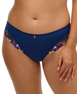 Lace Scalloped-Edge Marie Thong