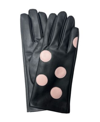 Polka Dot Leather Glove
