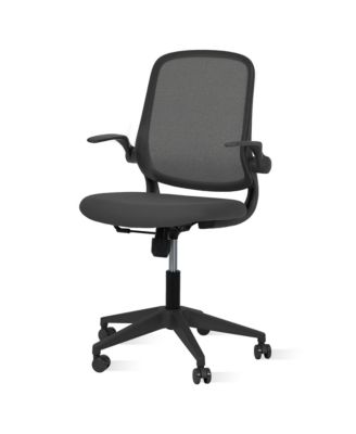 Ergonomic mesh office chair with lumbar support, adjustable swivel chair, padded seat, and casters. Suitable for offices, living rooms, and bedrooms