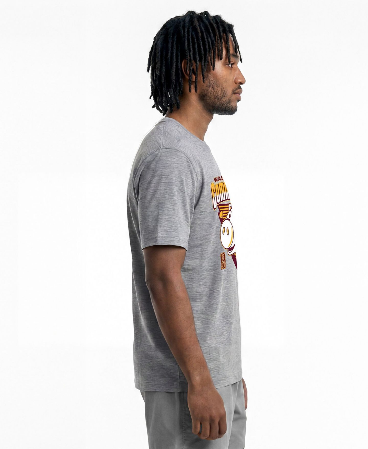 Мужская футболка Champion Gray Washington Commanders Disney X Champion All Star — фото 3