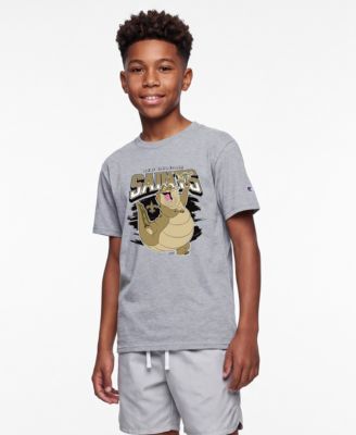 Big Boys and Girls Heather Gray New Orleans Saints Disney X Champion T-Shirt