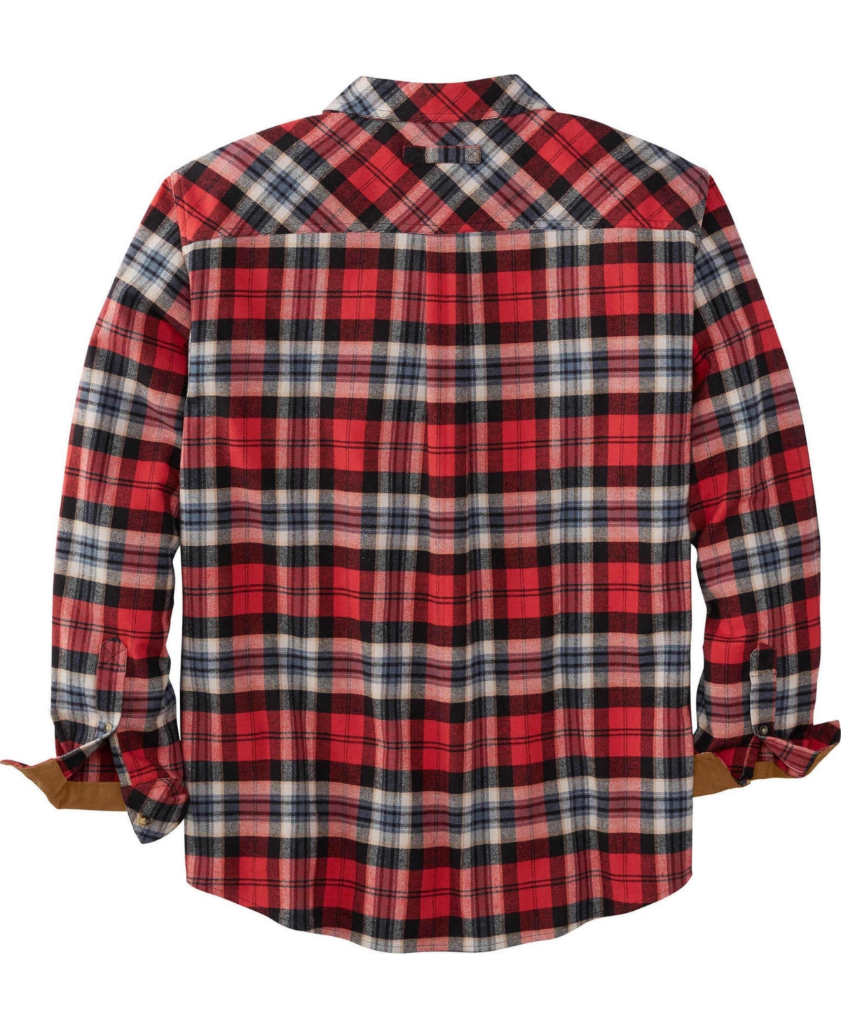 Legendary Whitetails Men's Big & Tall Plaid Stretch Long-Sleeve Button-Down Shirt