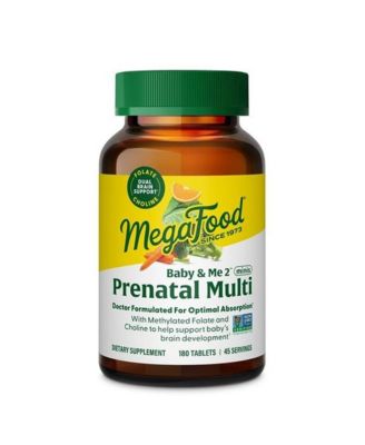 Baby and Me 2 Prenatal Multi Minis Prenatal Vitamins for Women with Choline and Methylated Folate 180 Ct