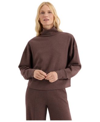 Plus Size Organic Cotton Roam Funnel Neck Top