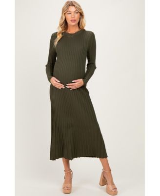 Solid Maternity Dresses