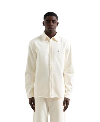 Men's Duck Relaxed-Fit Denim Button-Down Shirt