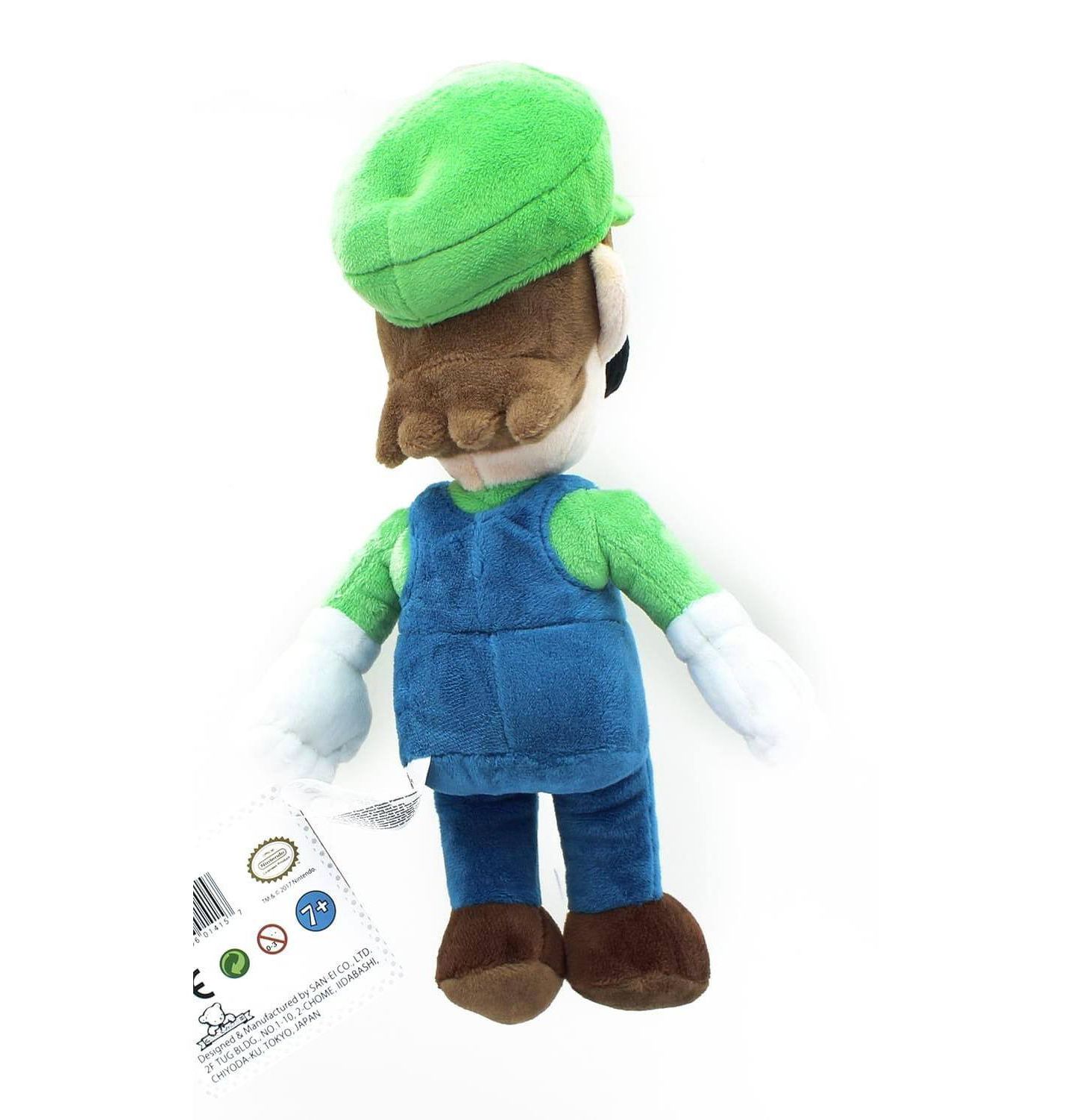 Детская мягкая игрушка Jakks Pacific Super Mario Luigi All Star Collection 10" Plush — фото 3