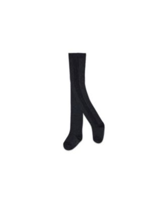 Baby Girls Knit Textured Tights